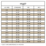 AUGGIE WIDE CALF BOOTS CHOCOLATE LEATHER