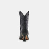 ANGEL BOOTIES BLACK LEATHER