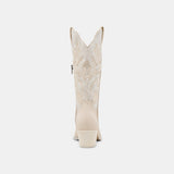 VORAH PEARL BOOTS CREME SEQUIN