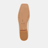 ANISA BALLET FLATS CREME CRINKLE PATENT