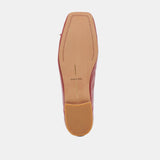 ANISA BALLET FLATS RED CRINKLE PATENT