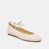 BAIDEN BALLET FLATS BONE LEATHER