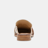 BRADLY FLATS COCOA TAURUS CALF HAIR
