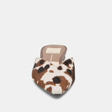 ELM FLATS COCOA TAURUS CALF HAIR