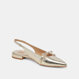PAYGE FLATS PLATINUM DISTRESSED LEATHER