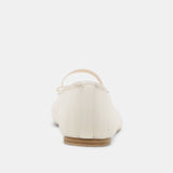 RAEVEN BALLET FLATS WHITE TULLE