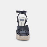 ARLOW HEELS BLACK LEATHER