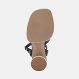 ARLOW HEELS BLACK LEATHER