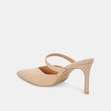 KANIKA HEELS FRENCH VANILLA CRINKLE PATENT