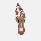 LEXY HEELS COCOA TAURUS CALF HAIR