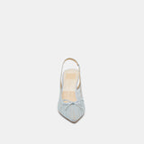 YELA HEELS LIGHT BLUE TULLE
