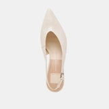 ALENNA HEELS BONE CRINKLE PATENT