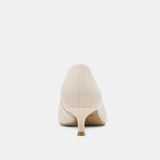 ALWYN HEELS BONE CRINKLE PATENT
