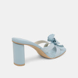NIKIL HEELS LIGHT BLUE LEATHER