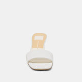 REXA HEELS TRUE WHITE LEATHER