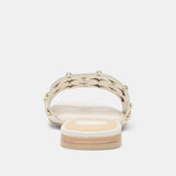 BERRIT SANDALS WHITE LEATHER