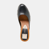 CAMYN HEELS BLACK LEATHER