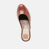 CAMYN HEELS BROWN LEATHER
