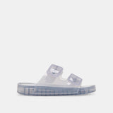 JULIO SANDALS DUSTY BLUE VINYL