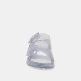 JULIO SANDALS DUSTY BLUE VINYL