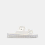 JULIO SANDALS CRYSTAL VINYL
