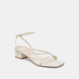 KARLOS SANDALS BONE LEATHER