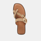 SHORE SANDALS TAUPE SUEDE