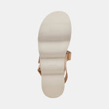 IZAK SANDALS FRENCH VANILLA LEATHER