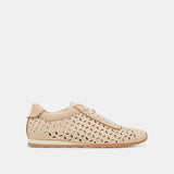 DANIE SNEAKERS NATURAL RAFFIA + PEARL CHARM BUNDLE