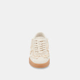 NOTICE LACE SNEAKERS IVORY SUEDE