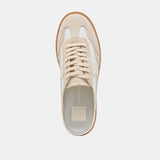 NOTICE SLIDE SNEAKERS IVORY MULTI SUEDE