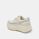 DOLEN PRIDE SNEAKERS WHITE MULTI LEATHER