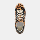 ZINA SNEAKERS LEOPARD BLACK CALF HAIR