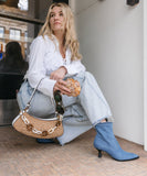 AUSTIN BOOTS BLUE DENIM